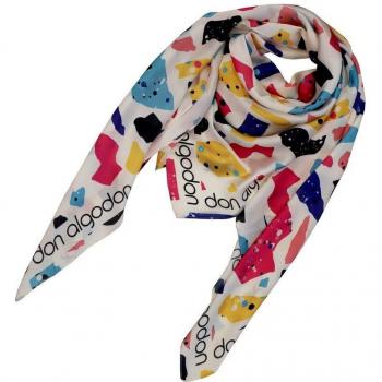 Don Algodón pañuelo de mujer cuadrado multicolor Milos