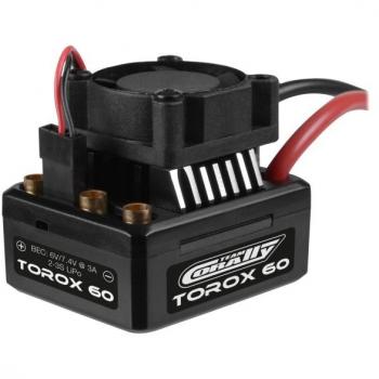 Team Corally TOROX 60A Brushless Speed Controller 2-3S