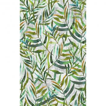D-c-fix DC-Fix Lorina Plant Green White Sticky Back Vinyl 2m x 45cm