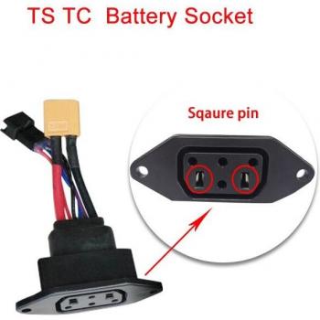 SuperSOCO TC‑Max TS Charger & Body Power Plug