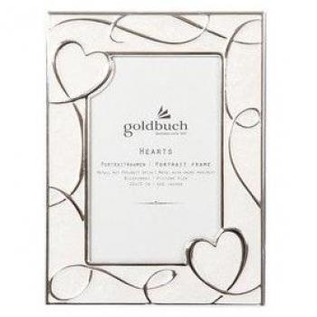 GOLDBUCH HEARTS 10X15CM METAL