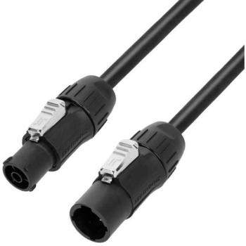 Adam Hall PowerLink Cable, 3‑Star, IP65 – K4CPFTCON to K4CPMTCON, 0.5 m