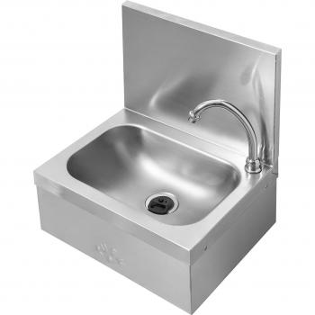 Lavabo Montado em Parede Joelho 140mm Latão Cromado
