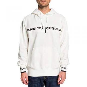 DC Shoes Middlegate EDYFT03497 - Felpa con cappuccio da uomo bianco L