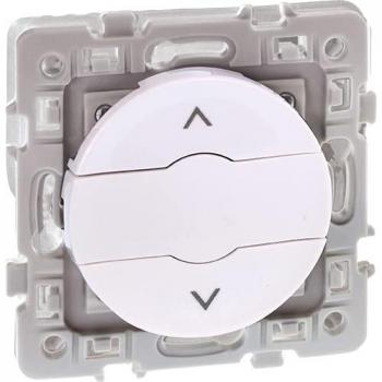 Interrupteur Volets Roulants 3 Positions – Blanc – Square Reno