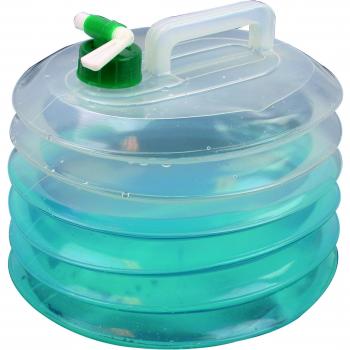 Porteur d'Eau Accordéon 10L Transparent