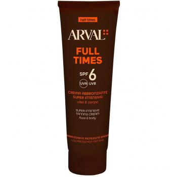 Arval Vollzeitkonzentrierte Superbräunungscreme LSF 6, 150 ml