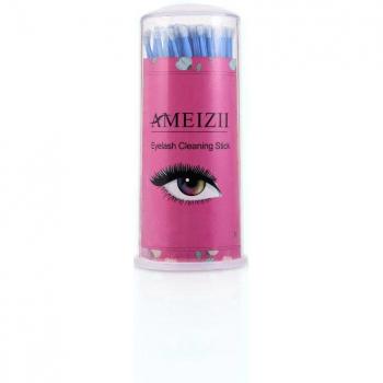 100 Pcs Micro Brush Eyelash Cleaning Sticks