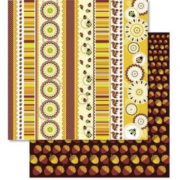 Ursus Bastelfilz Glitzer Scrapbook Papier 30,5x30,5cm VE=5 Blatt Motiv 117