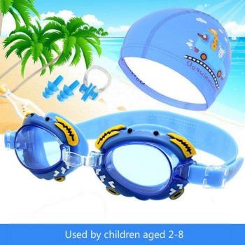 Cascos de Natación YUKE con Tapón de Oído Infantil