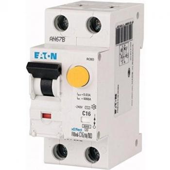 Interruttore magnetotermico differenziale Eaton 6A 1P+N 0,03 AC 6KA con calibrazione fine FRBM6