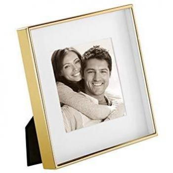 Fink Kim Fotorahmen gold quadratisch 10x10 cm