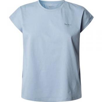 Pepe Jeans Maglietta a Maniche Corte Blooma Celeste M – Eco‑Friendly