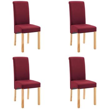 Crimson Comfort Dining Chairs – 4 Piece Set