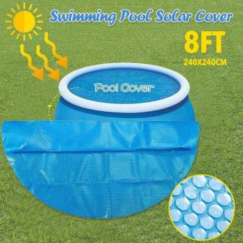 Swimming Pool Cover for Round and Square Pools - Waterproof Tarpaulin