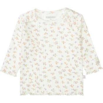 T‑shirt Staccato Blanc Perle Motif