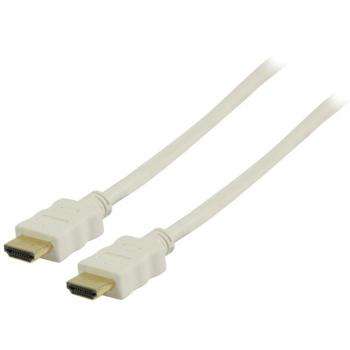 High Speed HDMI Cable with Ethernet 0.50 m White