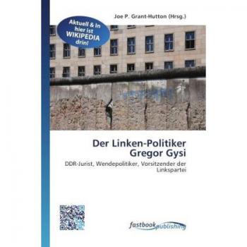 Der Linken-Politiker Gregor Gysi, Ratgeber