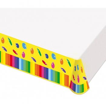Toalha de Mesa Aniversário Tanti Auguri 137 x 182 cm