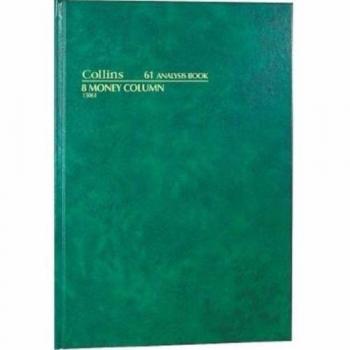 Collins 61 SER A4 Analysis Book 8 Money Hard Cover - 13061