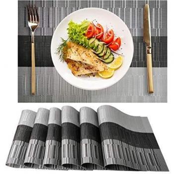 ZhengYue Dinning Table Mats Decor - Pack of 6