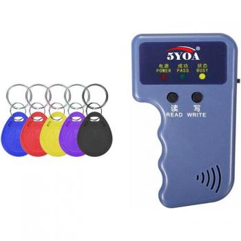 RFID Card Writer 125KHz EM4305 T5577 Rewritable Keyfobs