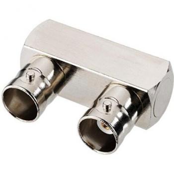 BNC Dubbele Jack U-Vorm Connector 75Ω