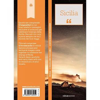 Sime Books, Schreibtisch Accessoire, Magris:Lesezeichen-Set Sicilia - Sizili