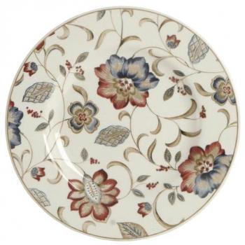 Jacobean Floral Ceramic Dinnerware Set – Queens Edition