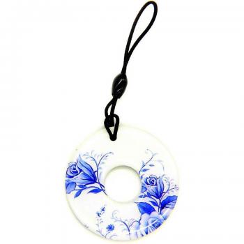 TK4100 RFID Key Ring Tag - 125kHz Read-Only Access Control Token (Blue)