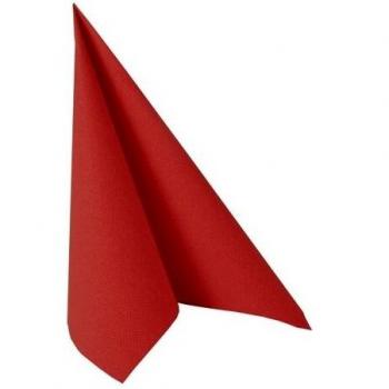 Servietten ROYAL Collection 1/4-Falz 40 cm x 40 cm rot, Papstar (16911), 160 Stück