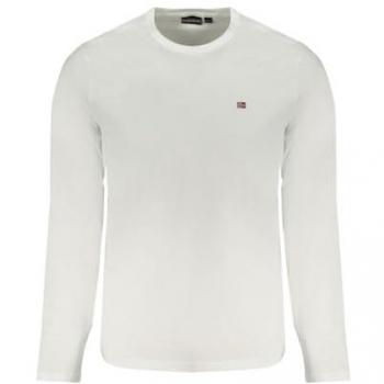 Napapijri Longsleeve mit Label-Stitching