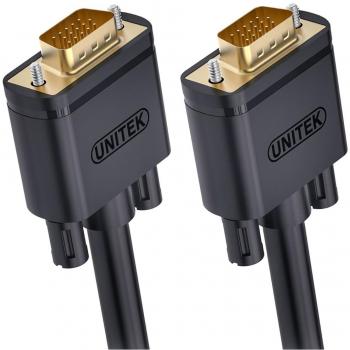 Kabel VGA Unitek Y-C507G HD15 M/M PREMIUM 15m