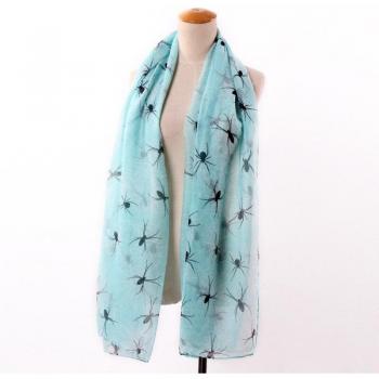 Halloween Cobweb Printed Shawl YG323