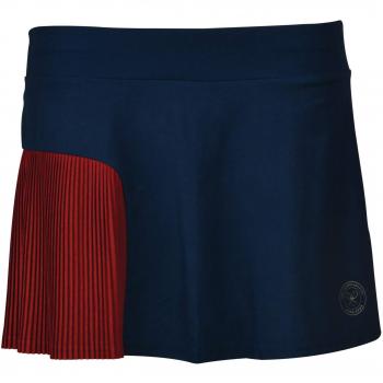 Babolat Falda Performance Wimbledon - Mujer 13 Pulgadas Rojo Oscuro