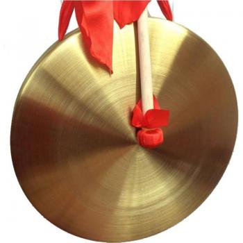 Chinese Brass Gong - 15cm, 18cm, 22cm, 25cm