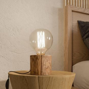 Envostar Terra Light Pine Table Lamp