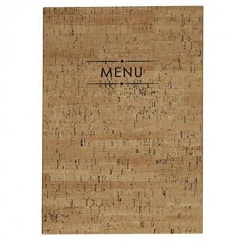 Lacor Menu Similpiel Coperta Lisa Collection 28177 – Porta Menù con Alette Fisse