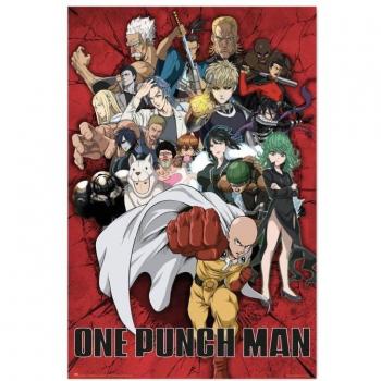 Póster One Punch Man Heroes