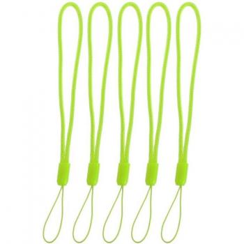 5-delige Universele Hand- en Polsband Koord Houder Lanyard voor Mobiele Telefoon en Camera