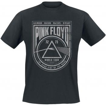 Pink Floyd World Tour T-Shirt schwarz - Standardgröße