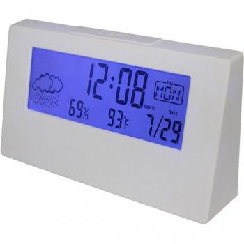 Vintage Wooden LED Alarm Clock