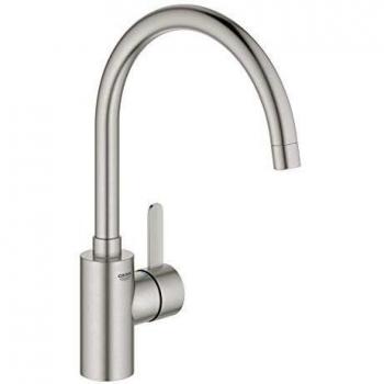 Zero SuperSteel single-lever sink mixer with Eurosmart Cosmopolitan design