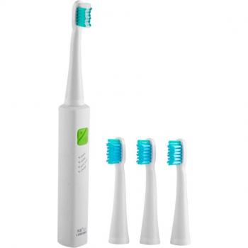 LANSUNG Rechargeable Sonic Toothbrush with 4 Replacement Heads