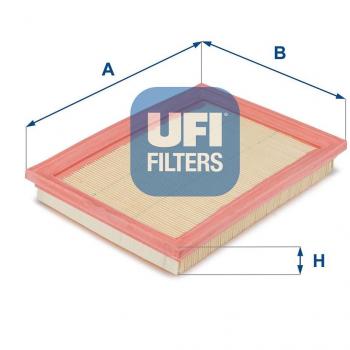UFI Luftfilter für FORD und MAZDA 30.168.00