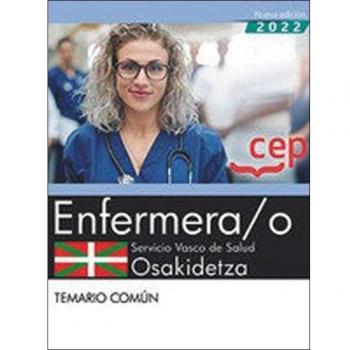 Enfermera/o. Servicio vasco de salud-Osakidetza. Test común.