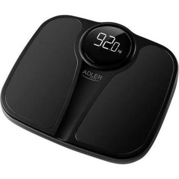 Adler Ad8172b Báscula De Baño Digital, Alta Precisión 180kg, Pantalla Led Apagado Automático, Antideslizante