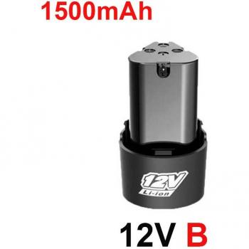 Batterie rechargeable 12V 1300mAh pour perceuse