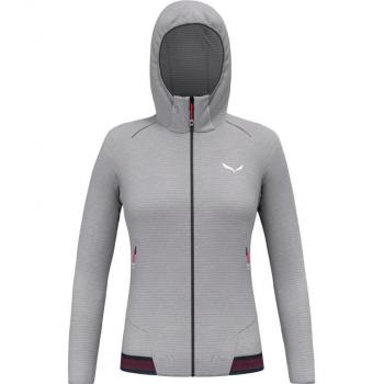 Salewa Women's Pedroc PolarLite Hooded Jacket Fleecejacka Dam Storlek 40 Färg grå