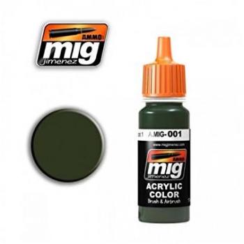 Olive Green 17 ml Mig Jimenez Ammo – RAL 6003